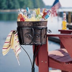 Southern Living At Home (SLAH) Entertaining Bucket w/Tray (no stand).  NWOB